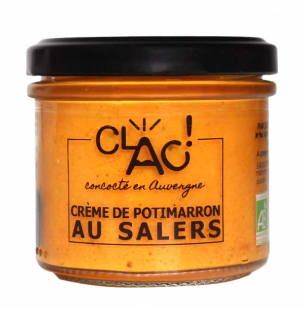 Crème de potimarron au Salers