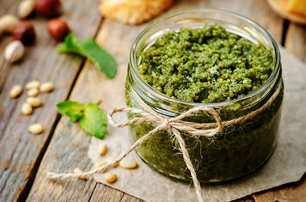 Sauces et pesto